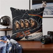 Pink Floyd Pillow Cover - Artemis II See You On The Dark Side Of The Moon Pink Floyd Pillow Cover - Artemis II See You On The Dark Side Of The Moon