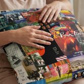 Pink Floyd Pillow Cover - Collage Albums Pink Floyd Pillow Cover - Collage Albums