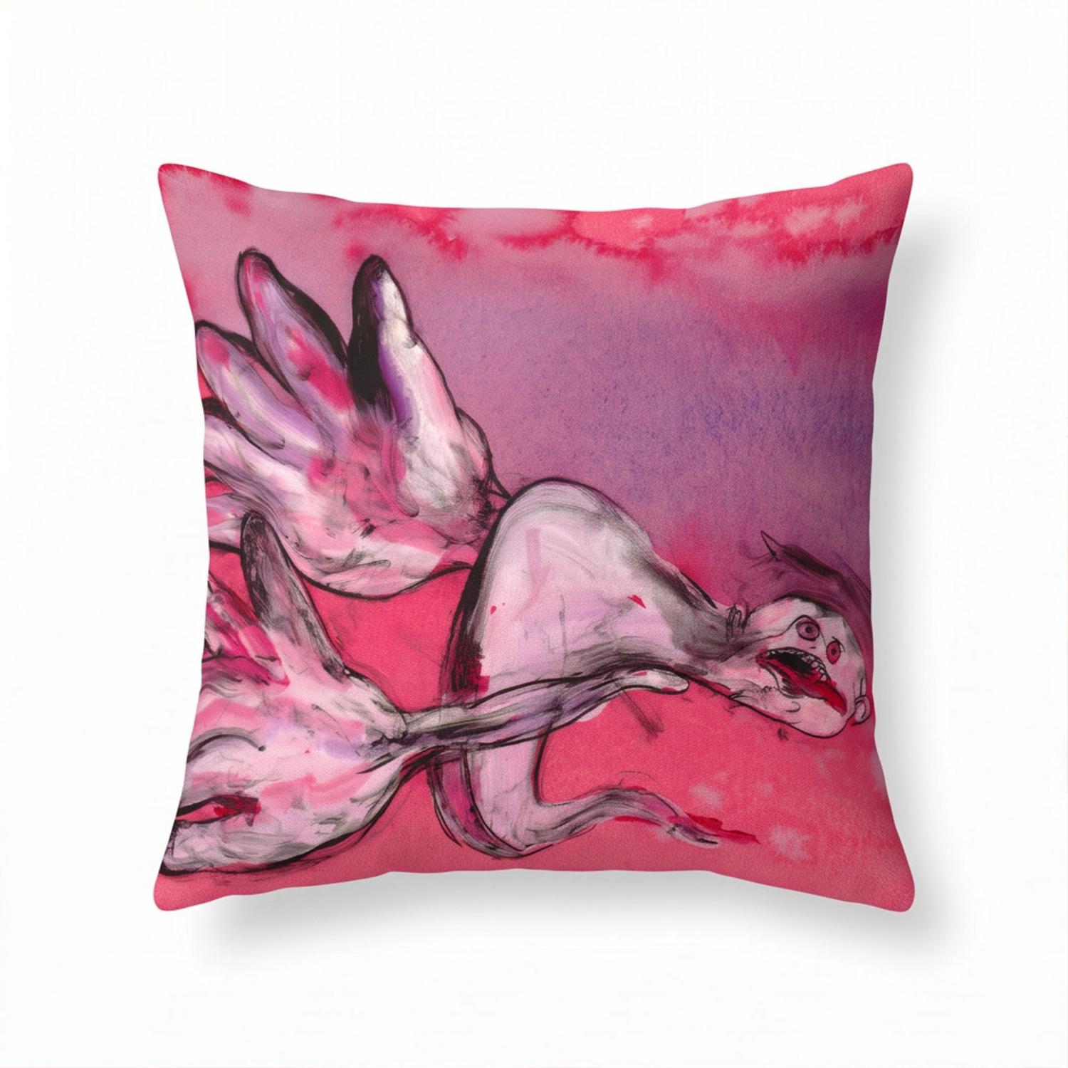 Pink Floyd Pillow Cover - Comfortably Numb The Wall Pink Floyd Pillow Cover - Comfortably Numb The Wall