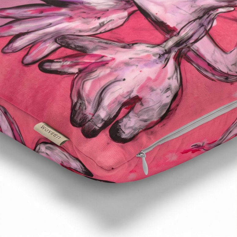 Pink Floyd Pillow Cover - Comfortably Numb The Wall Pink Floyd Pillow Cover - Comfortably Numb The Wall
