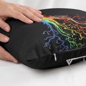 Pink Floyd Pillow Cover - Dark Side Of Roots Prism Pink Floyd Pillow Cover - Dark Side Of Roots Prism