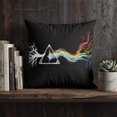 Pink Floyd Pillow Cover - Dark Side Of Roots Prism Pink Floyd Pillow Cover - Dark Side Of Roots Prism