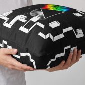 Pink Floyd Pillow Cover - Dark Side of the Moon Galaxy Break Wall Pink Floyd Pillow Cover - Dark Side of the Moon Galaxy Break Wall