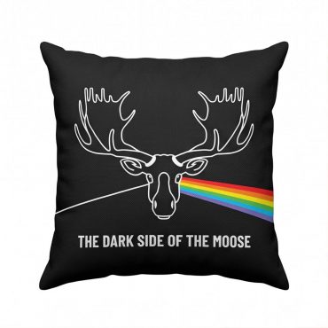 Pink Floyd Pillow Cover - Dark Side Of The Moose Pink Floyd Pillow Cover - Dark Side Of The Moose