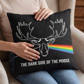 Pink Floyd Pillow Cover - Dark Side Of The Moose