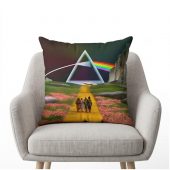 Pink Floyd Pillow Cover - Dark Side of the Rainbow x Wizard of Oz at The Logan Theatre