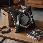Pink Floyd Pillow Cover - David Gilmour Live In Concert 1974 Pink Floyd Pillow Cover - David Gilmour Live In Concert 1974