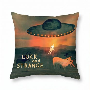 Pink Floyd Pillow Cover - David GIlmour Luck And Strange Dark and Velvet Nights Pink Floyd Pillow Cover - David GIlmour Luck And Strange Dark and Velvet Nights