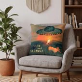 Pink Floyd Pillow Cover - David GIlmour Luck And Strange Dark and Velvet Nights Pink Floyd Pillow Cover - David GIlmour Luck And Strange Dark and Velvet Nights