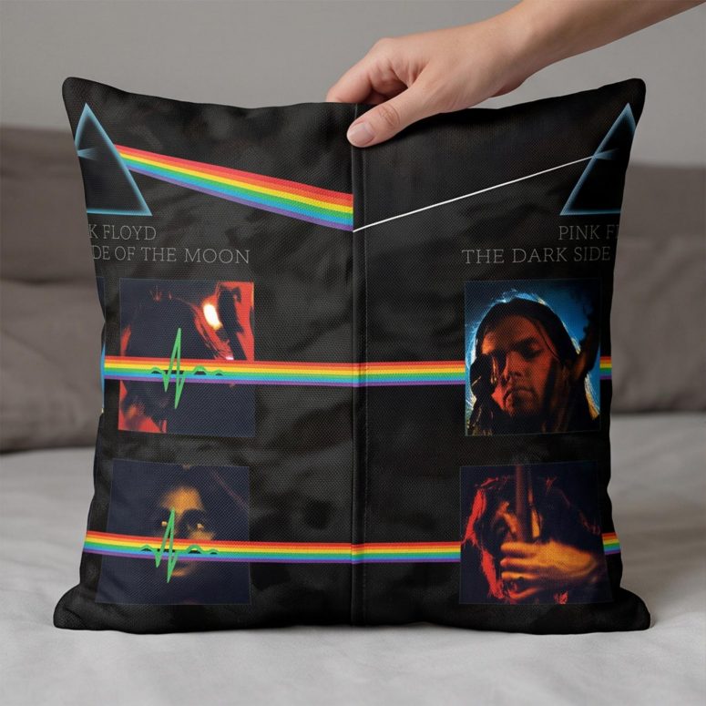 Pink Floyd Pillow Cover - DSOTM Band Live Pink Floyd Pillow Cover - DSOTM Band Live