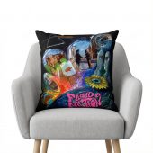 Pink Floyd Pillow Cover - DSOTM WYWH Animals Album Collage oil painting