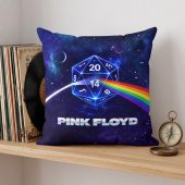 Pink Floyd Pillow Cover - DSOTM x Dungeons and Dragons Dice
