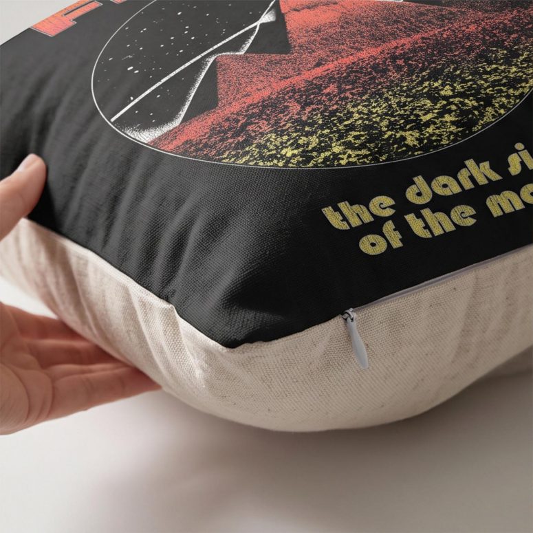 Pink Floyd Pillow Cover - DSOTM50 Pyramid Pink Floyd Pillow Cover - DSOTM50 Pyramid