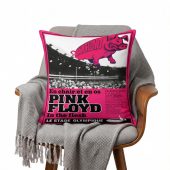 Pink Floyd Pillow Cover - En Chair Et En Os Le Stade Olympique In The Flesh Concert