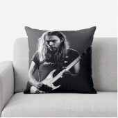 Pink Floyd Pillow Cover - Gilmour at Earls Court with the Black Strat 1973
