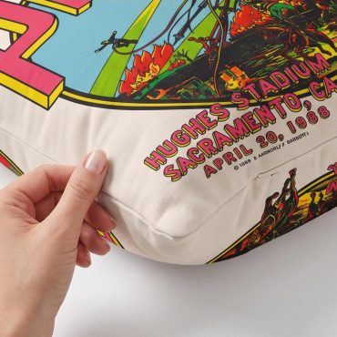 Pink Floyd Pillow Cover - Hughes Stadium Sacramento Concert