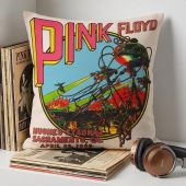 Pink Floyd Pillow Cover - Hughes Stadium Sacramento Concert