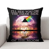 Pink Floyd Pillow Cover - I’ll See You On The Dark Side Of The Moon