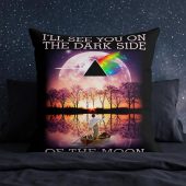 Pink Floyd Pillow Cover - I’ll See You On The Dark Side Of The Moon
