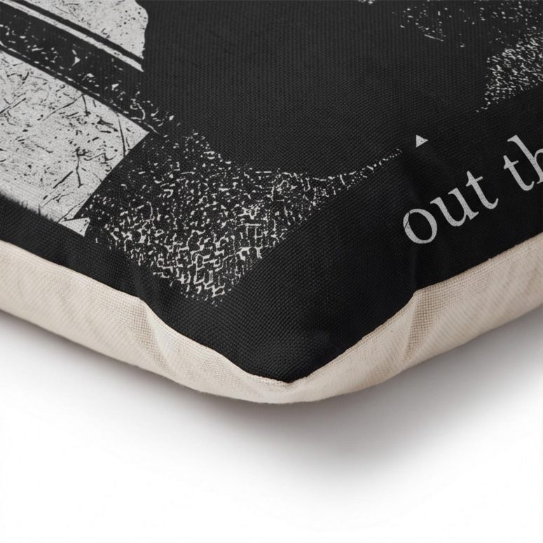 Pink Floyd Pillow Cover - Is There Any Body Out There Funny Witchy Cat