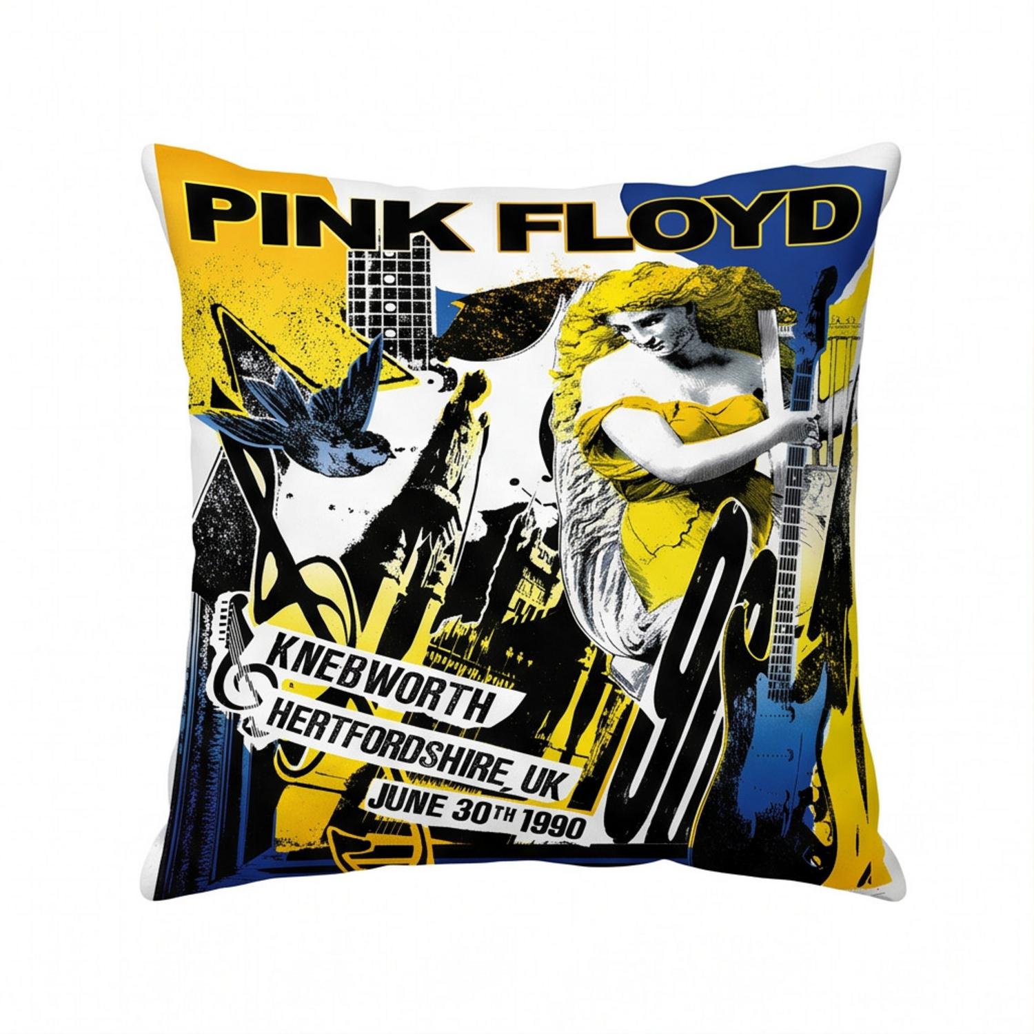 Pink Floyd Pillow Cover - Knebworth 1990 Pink Floyd Pillow Cover - Knebworth 1990