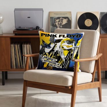 Pink Floyd Pillow Cover - Knebworth 1990