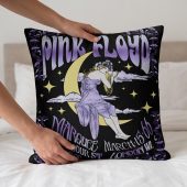 Pink Floyd Pillow Cover - Moon Girl Marquee March 15 66 London