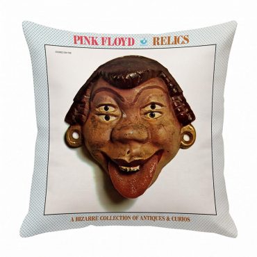 Pink Floyd Pillow Cover - Pink Floyd A Bizarre Collection The Relics Mask 1971
