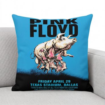 Pink Floyd Pillow Cover - Pink Floyd Dallas Texas 1994 Concert