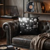 Pink Floyd Pillow Cover - Pink Floyd Live at Pompeii 1972 Pink Floyd Pillow Cover - Pink Floyd Live at Pompeii 1972