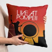 Pink Floyd Pillow Cover - Pink Floyd Live At Pompeii