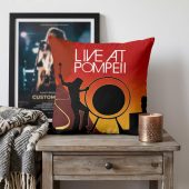 Pink Floyd Pillow Cover - Pink Floyd Live At Pompeii
