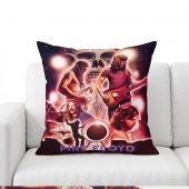 Pink Floyd Pillow Cover - Pink Floyd Live At PomPeii Illustration