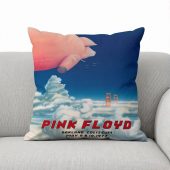 Pink Floyd Pillow Cover - Pink Floyd Oakland Coliseum Poster