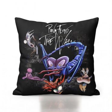 Pink Floyd Pillow Cover - Pink Floyd The Wall Scorpion Mother Vintage