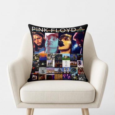Pink Floyd Pillow Cover - Retro DSOTM Members Pink Floyd Pillow Cover - Retro DSOTM Members