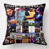 Pink Floyd Pillow Cover - Retro DSOTM Members Pink Floyd Pillow Cover - Retro DSOTM Members