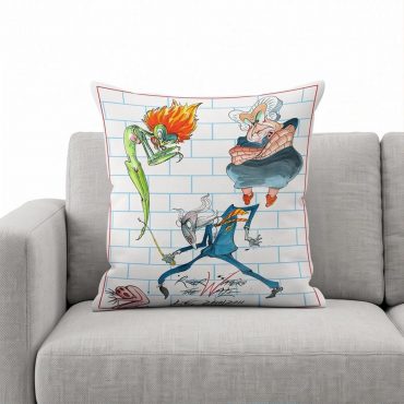 Pink Floyd Pillow Cover - Roger Waters special tour print The Wall