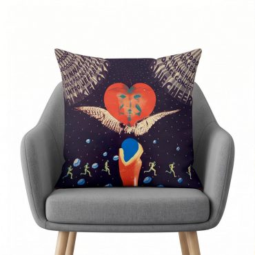 Pink Floyd Pillow Cover - Shrine Exposition Hall 1968 Pink Floyd Pillow Cover - Shrine Exposition Hall 1968
