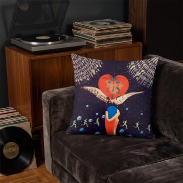 Pink Floyd Pillow Cover - Shrine Exposition Hall 1968