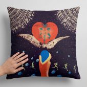 Pink Floyd Pillow Cover - Shrine Exposition Hall 1968