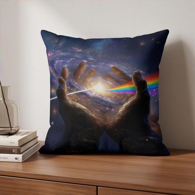 Pink Floyd Pillow Cover - The Center Of The Universe DSOTM