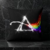 Pink Floyd Pillow Cover - The Dark Side Of The Moon Electric Smoke