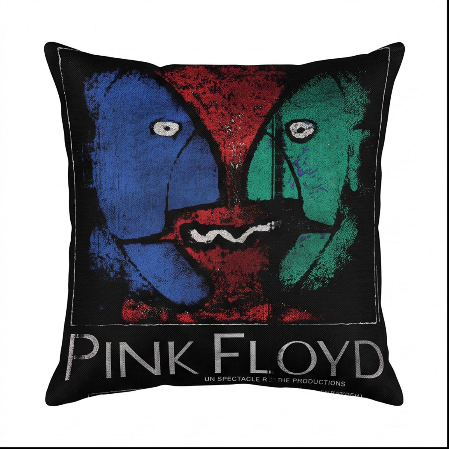 Pink Floyd Pillow Cover - The Division Bell Tour Pink Floyd Pillow Cover - The Division Bell Tour