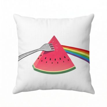 Pink Floyd Pillow Cover - The Fork Side of the Watermelon