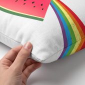 Pink Floyd Pillow Cover - The Fork Side of the Watermelon