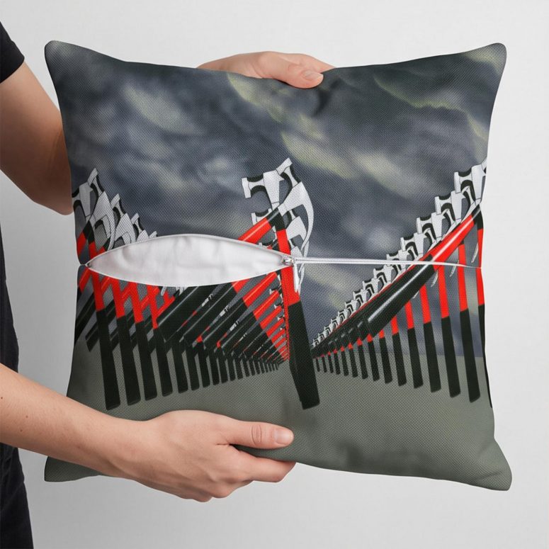 Pink Floyd Pillow Cover - The Marching Hammers The Wall