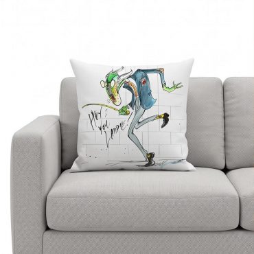 Pink Floyd Pillow Cover - The Teacher The Wall Tour