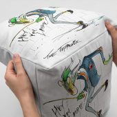 Pink Floyd Pillow Cover - The Teacher The Wall Tour Pink Floyd Pillow Cover - The Teacher The Wall Tour