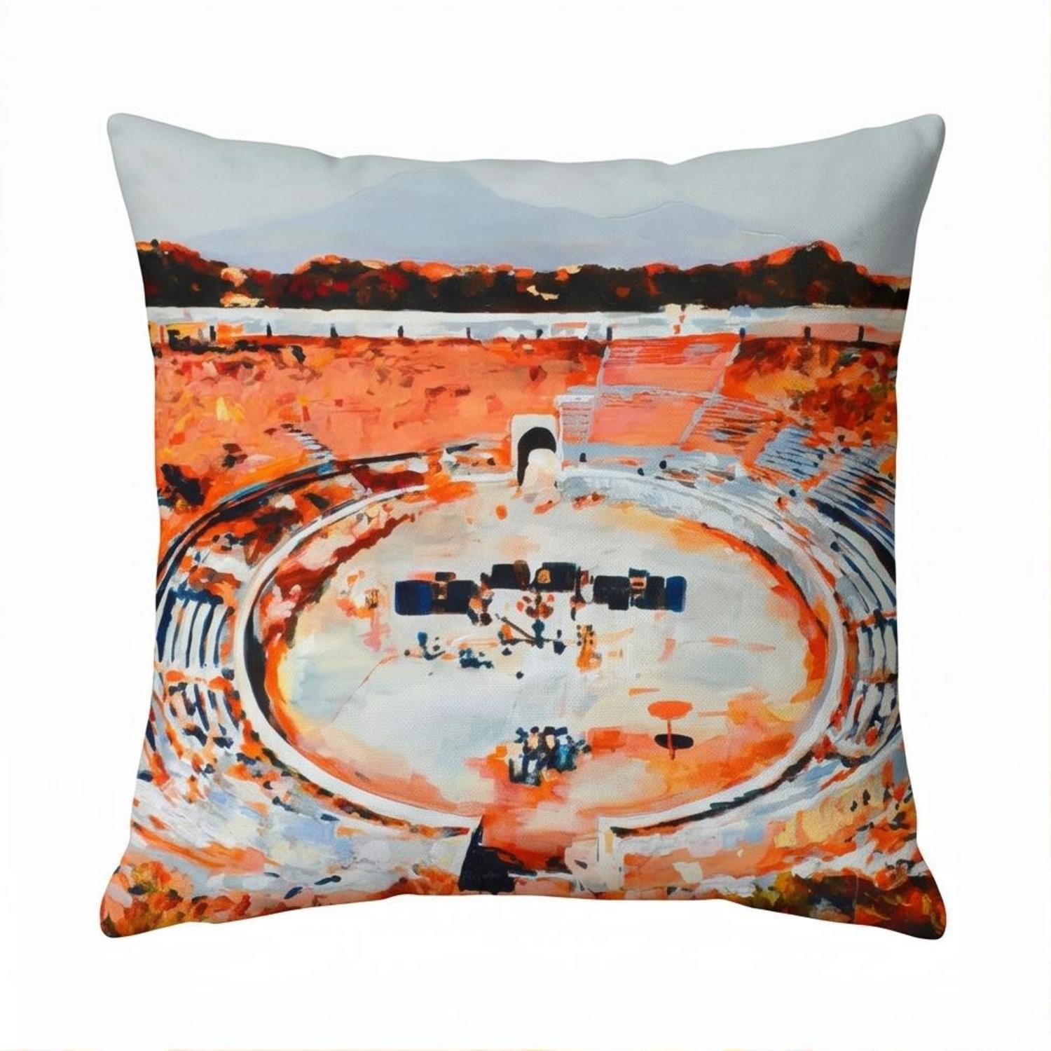 Pink Floyd Pillow Cover - This is where the magic happens Pink Floyd in Pompeii Painting Pink Floyd Pillow Cover - This is where the magic happens Pink Floyd in Pompeii Painting